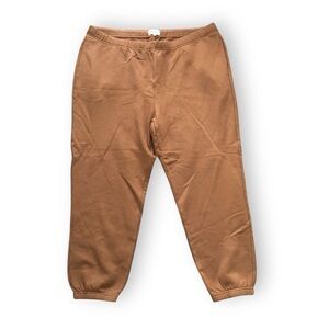 Mate the Label Fleece Relaxed Pocket Sweatpants Amber NWOT Flawed Size 3X